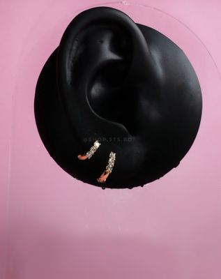 Xs 0.9cm earrings for upper earlobe piercing_img_1