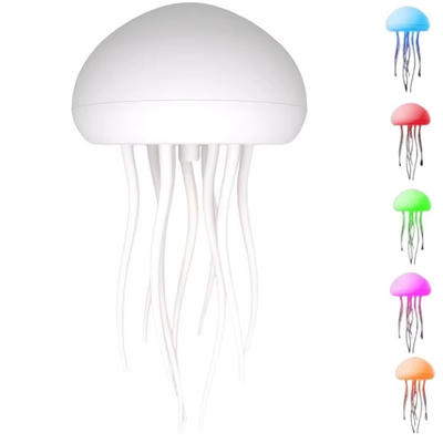 Jellyfish LED Night Lamp – Voice Control | Color Changing Light | Smart Home Decoration in Bangladesh_img_3