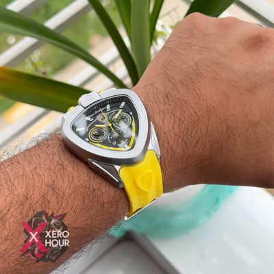 Lamborghini Sport Silicon Strap Watch_img_8