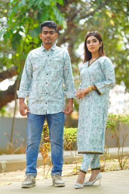 শার্ট এবং টু পিস কাপল ড্রেস_img_0