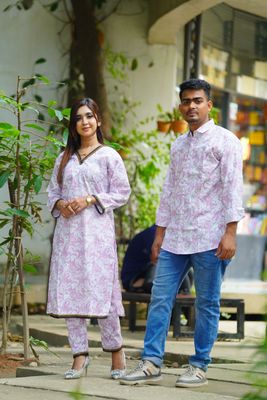শার্ট এবং টু পিস কাপল ড্রেস_img_2