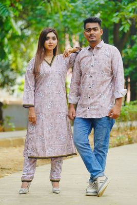 শার্ট এবং টু পিস কাপল ড্রেস_img_3