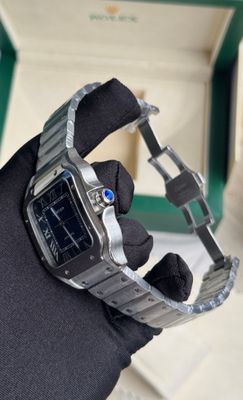 Cartier Santos blue dial_img_1