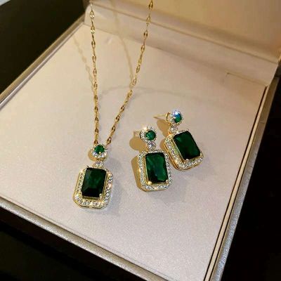 Diamond cut pendent set_img_0