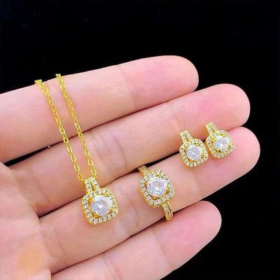 Squre diamond cut set_img_3