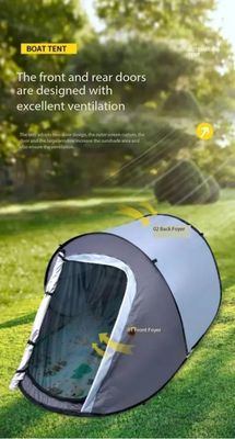 Pop-up Camping Tent for 1-2 People | Double Doors, UV Protection, Waterproof & Windproof with Mosquito Net_img_6