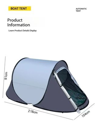 Pop-up Camping Tent for 1-2 People | Double Doors, UV Protection, Waterproof & Windproof with Mosquito Net_img_11