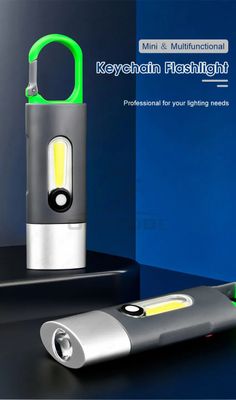 Multifunctional Keychain LED Light – Portable Camping Flashlight, Emergency Tent Lamp with Hanging Buckle_img_3