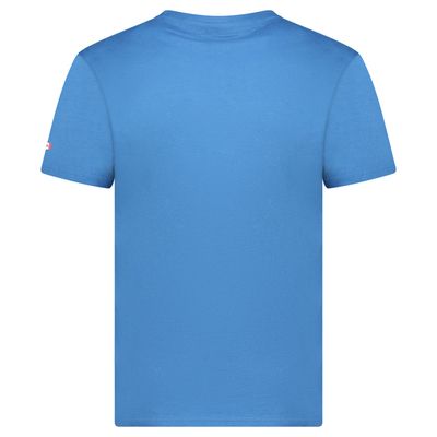 Canadian Peak JOPEAKEAK Homme - T-Shirt Col Rond avec Impressions et Drapeau Bleu_img_2