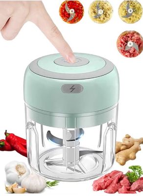 Wireless Electric Garlic Masher Mini Home Kitchen Gadget USB Charging for Crushed Garlic, Ginger, Crushed Pepper, etc._img_4