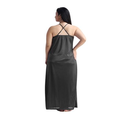 4 Part Premium Nightwear Combo ( Black)_img_6