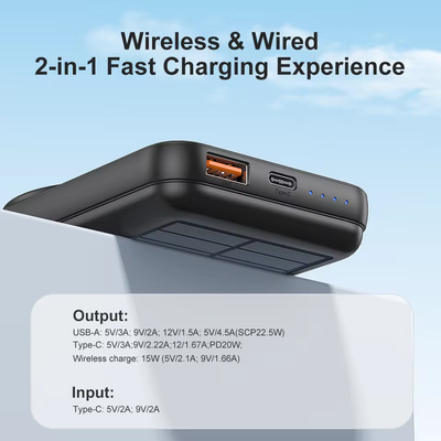 15W Magsafe Solar Power Bank in Bangladesh – 10000mAh Wireless Fast Charging with PD20W USB & Type-C_img_3