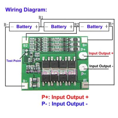 3S-25A BMS- Lithium battery Protection Board, Balance version_img_4