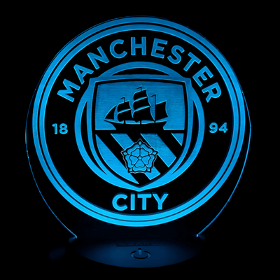 GearUP Acrylic Multicolor Night Lamp Football Club_img_1