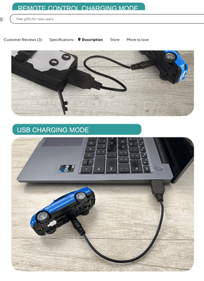 Rechargeable RC Can Car - Aston Martin 2022 V12 Vantage/Lexus LX570 2015_img_2