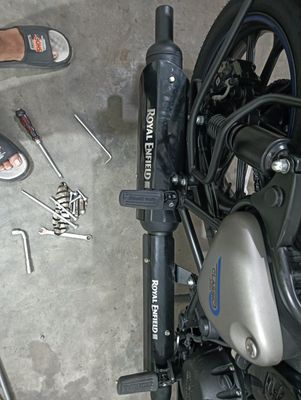 Premium Silencer Cover For Royal Enfield_img_3