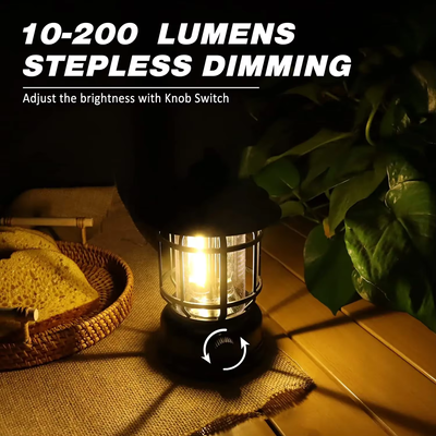 Rechargeable Camping Lantern in Bangladesh – Waterproof Outdoor Lamp for Hiking, Fishing, Emergency