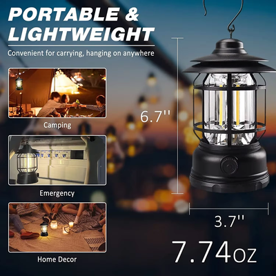 Rechargeable Camping Lantern in Bangladesh – Waterproof Outdoor Lamp for Hiking, Fishing, Emergency_img_3