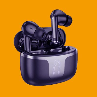 HOCO EQ10 Plus ANC ENC Noise Reduction Wireless BT 5.4 Earphone LED Display Charging Box HiFi Audio Stereo Headset Dual Connect- Black Color_img_2