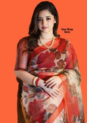 প্রিমিয়াম আদুরী চান্দুরি সিল্ক শাড়ি_img_1