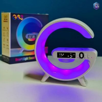 G63 Atmosphere RGB Light Bluetooth Speaker With Wireless Charging_img_1