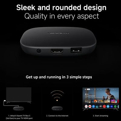 Global Version Xiaomi TV Box S 3rd Gen 4K Utra HD 2G 32G WiFi BT5.2 Google TV Cast Netflix Smart TV Box Media Player_img_1