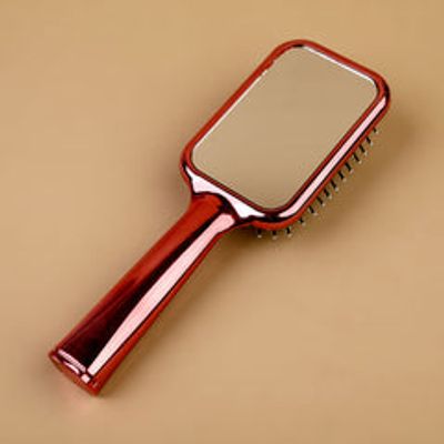 Portable  Hair Brush with Mirror – 2 in 1 Portable Combo ✨_img_0