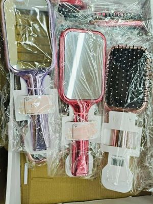 Portable  Hair Brush with Mirror – 2 in 1 Portable Combo ✨_img_1