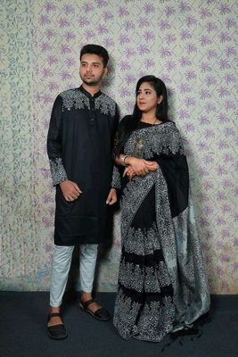 Sharee Panjabi Couple Dress_img_9