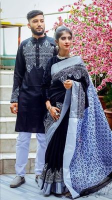 Sharee Panjabi Couple Dress_img_15