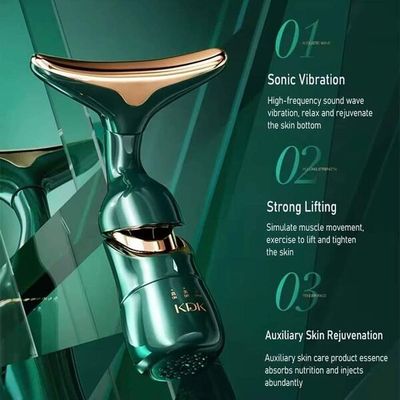 3 In 1 Face Massager Neck Facial Eye Massager Introducer Rejuvenation Skin Care Device_img_2