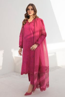 BAROQUE-EMBROIDERED LAWN UF-308_img_0