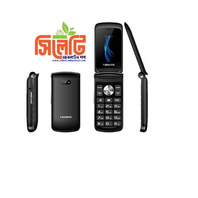 T-Source T203 Dual Display Folding Mobile Phone (BLUE)_img_1