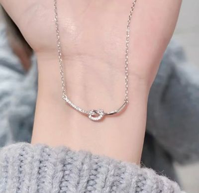 Code - w1 pretty stone silver chain_img_3