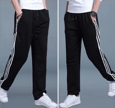 Men's Casual Sports Trouser- 3stripe_img_0