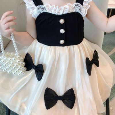 Kids Girls Summer Bowknot Skirt Dress (6 months to 6 years)_img_3