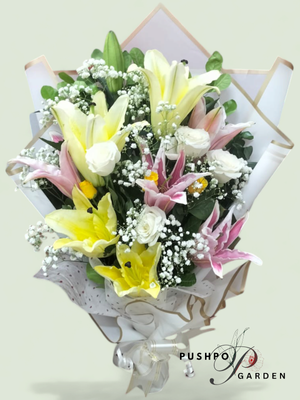 Lily&Roses Hand Bouquet_img_0