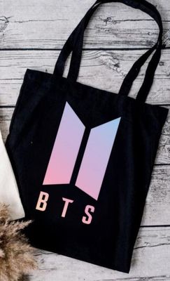BTS Tote Bag-Colorful Logo_img_0