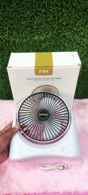 Multi-function USB Rechargeable Fan Wall Mounted Desktop Desktop Home Fan Portable Mini Small Fan Wholesale Dropshipping_img_1
