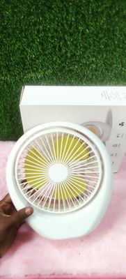 Portable Lightweight 6.5 Inch Mini Rotating Rechargeable Emergency Fan - GB4706-1 Portable Lightweight 6.5 Inch Mini Rotating Rechargeable Emergency Fan - GB4706-1_img_3