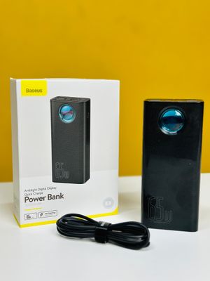 Baseus Power Bank 65W 30000mAh Amblight For Laptop Mobile Macbook – Black Color_img_2