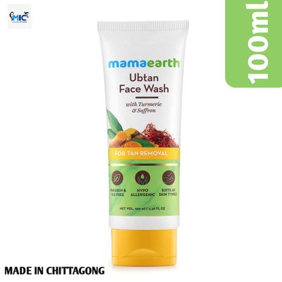 Mamaearth ubtan facewash for tan removal 100ml - 70671_img_1