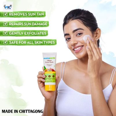 Mamaearth ubtan facewash for tan removal 100ml - 70671_img_2