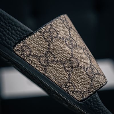 Gucci GG Supreme slides (1:1)_img_2
