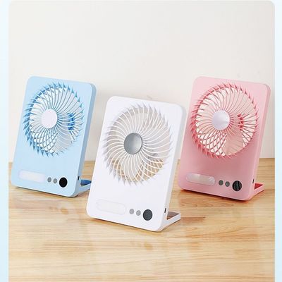 USB Desktop Folding Fan, Outdoor Handheld Fan, Summer Silent Small Multifunctional Fan_img_1