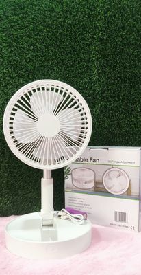 Portable Fan with Remote Controller,Foldable Adjustable Higth,4 Speeds,Floor 7200mAh Rechargeable Fan,Summer Cooler for Camping_img_4