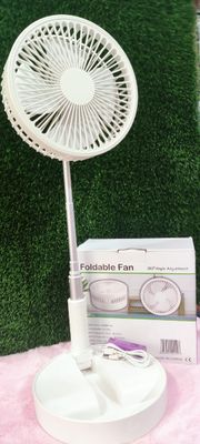 Portable Fan with Remote Controller,Foldable Adjustable Higth,4 Speeds,Floor 7200mAh Rechargeable Fan,Summer Cooler for Camping_img_3
