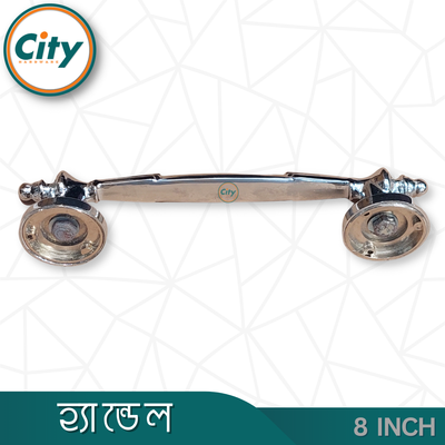 ৮ ইঞ্চি দরজার হ্যান্ডেল নিকেল পালিশ করা দরজার হাতল কাঠের দরজার হ্যান্ডেল_img_3