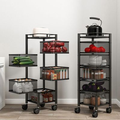 5 Layer Square Shape Kitchen Rack – Multi-Purpose Storage Solution_img_0