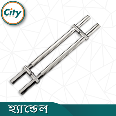 বড় আকারের ডোর হ্যান্ডেল স্টেইনলেস স্টিল পালিশ করা ওভাল শেপ ডোর পুল হ্যান্ডেল ডাবল সাইডেড ডোর হ্যান্ডল সেট_img_2